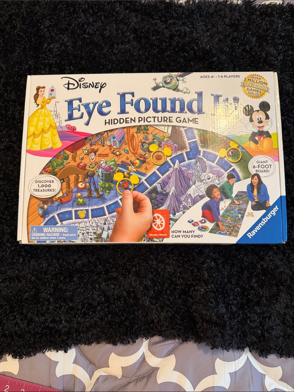 Ravensburger Disney Eye Found It! Hidden Picture Game - White/Blue Artwork
